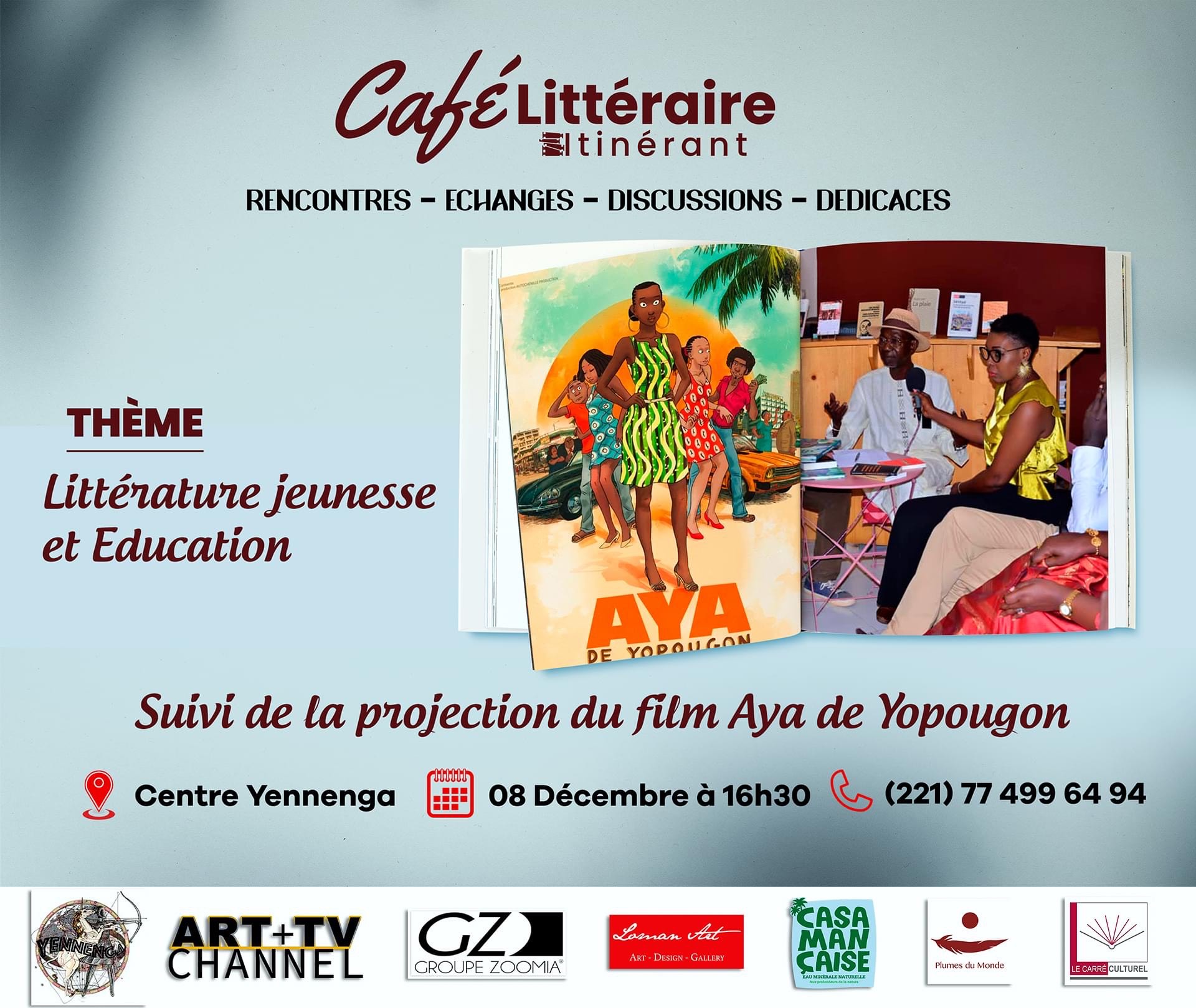 Café_Littéraire_Yennenga_Senegal_Culture